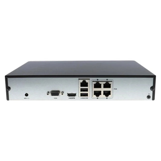 2xHikvision IP-Camera HWI-T221H + 1x4-poorts NVR PoE Recorder HWN-4104MH-4P