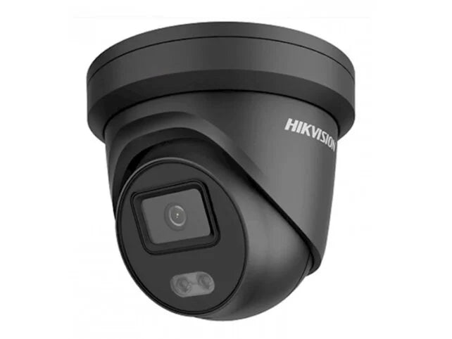Hikvision (2.8-4mm) Black 4MP ColorVu G2 Turret Camera DS-2CD2347G2-LSU/SL